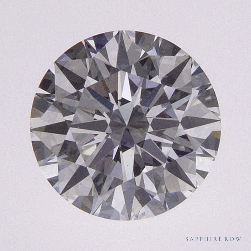 1.01 ct Lab-Grown Diamond – D VVS2 – Round Cut – IGI Certified — Sapphire Row · cut7
