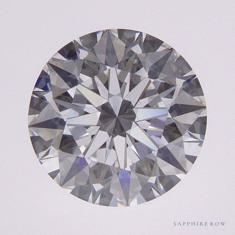 1.01 ct Lab-Grown Diamond – D VVS2 – Round Cut – IGI Certified — Sapphire Row · cut7