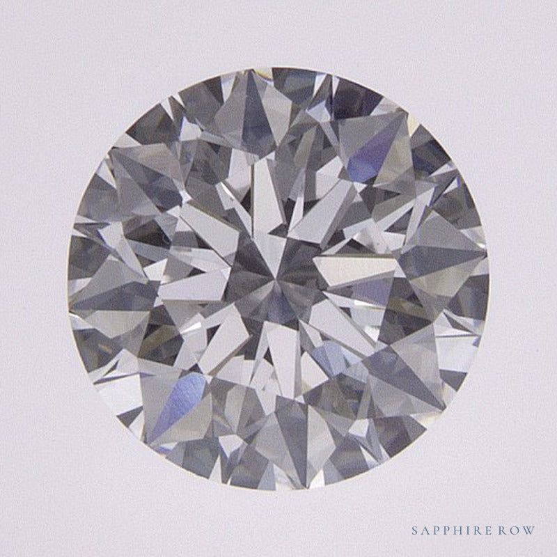 1.01 ct Lab-Grown Diamond – D VVS2 – Round Cut – IGI Certified — Sapphire Row · cut7