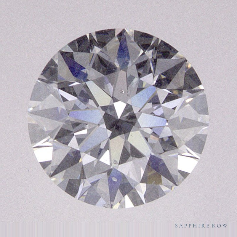 1.00 ct Natural Diamond – E SI1 – Round Cut – GIA Certified — Sapphire Row · cut7