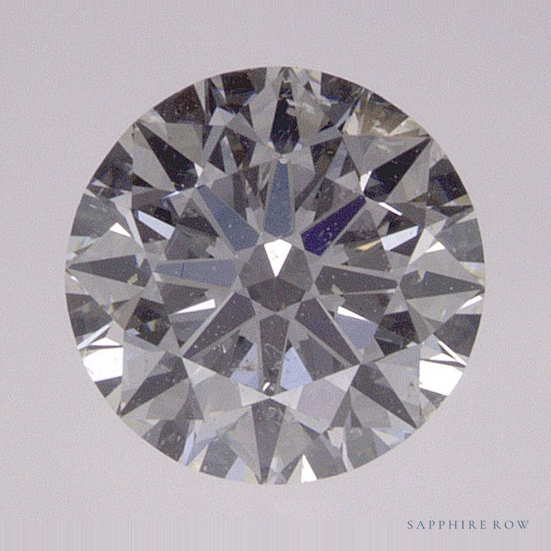 1.00 ct Natural Diamond – G SI2 – Round Cut – GIA Certified — Sapphire Row · cut7