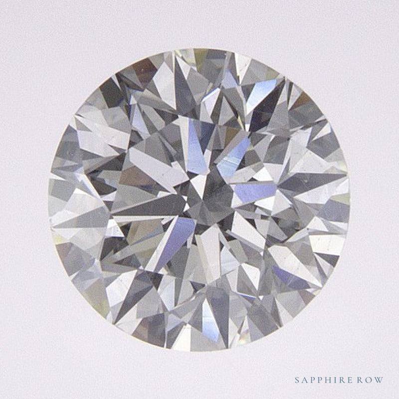 1.00 ct Natural Diamond – H SI1 – Round Cut – GIA Certified — Sapphire Row · cut7