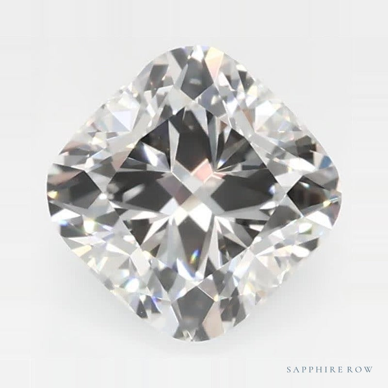 0.85 ct Lab-Grown Diamond – F VVS1 – Cushion Cut – GCAL Certified — Sapphire Row · cut7