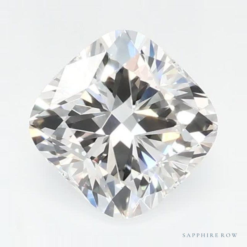 0.83 ct Lab-Grown Diamond – F VVS2 – Cushion Cut – GCAL Certified — Sapphire Row · cut7