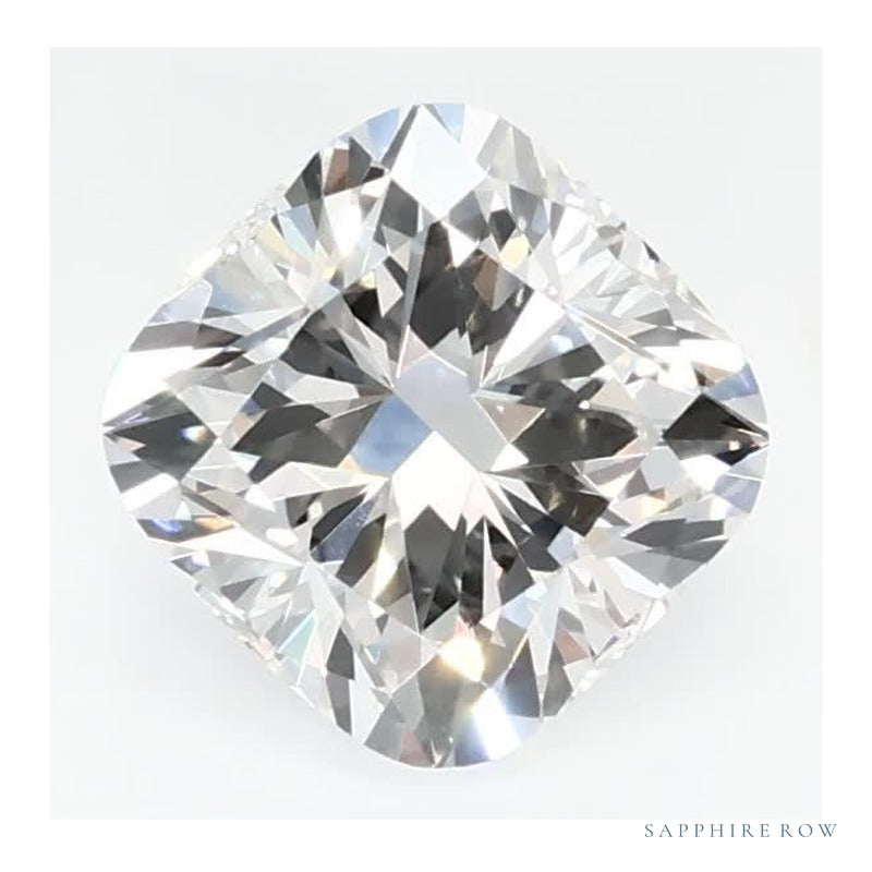 0.83 ct Lab-Grown Diamond – F VVS2 – Cushion Cut – GCAL Certified — Sapphire Row · cut7