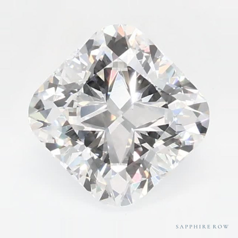 0.79 ct Lab-Grown Diamond – D VS1 – Cushion Cut – GCAL Certified — Sapphire Row · cut7