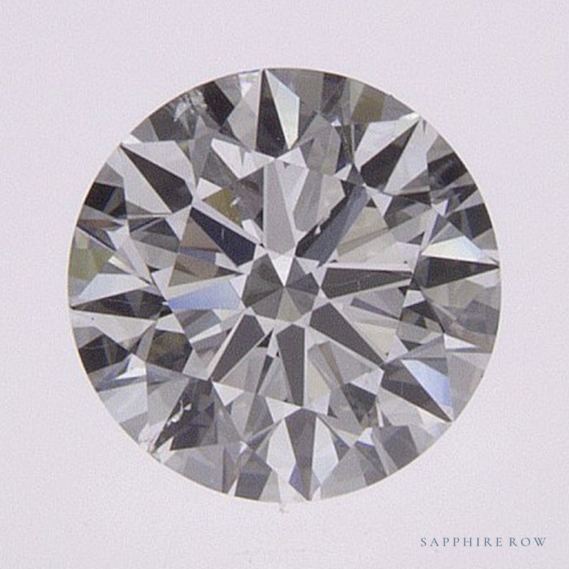 0.60 ct Natural Diamond – G SI2 – Round Cut – GIA Certified — Sapphire Row · cut7