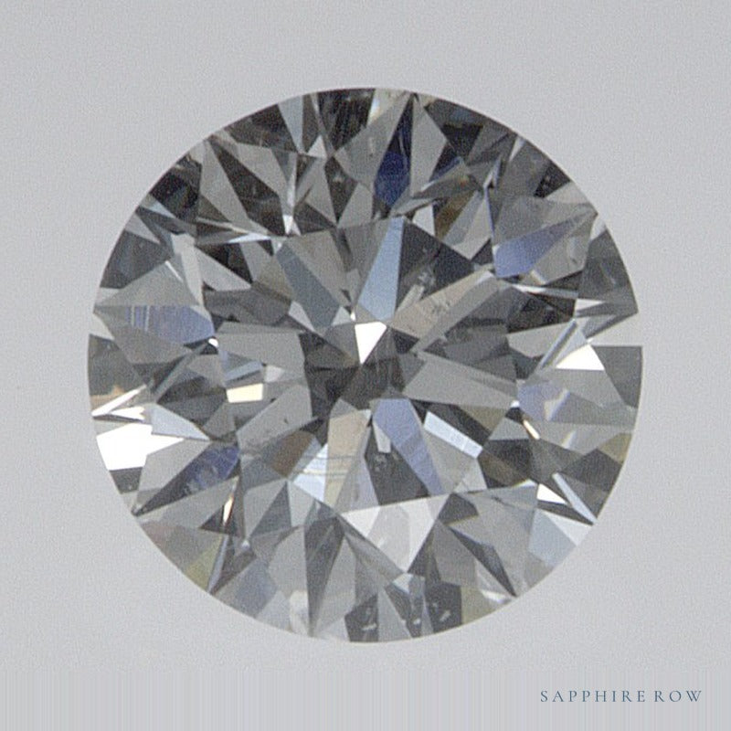 0.60 ct Natural Diamond – H SI2 – Round Cut – GIA Certified — Sapphire Row · cut7