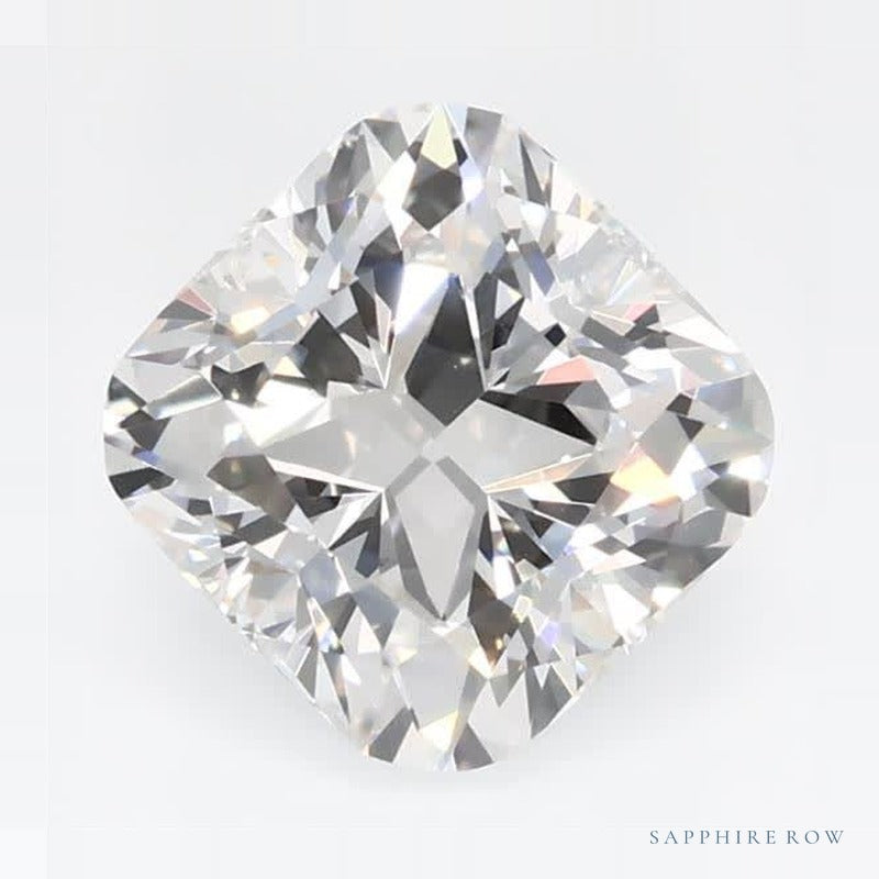 1.07 ct Lab-Grown Diamond – F VVS2 – Cushion Cut – GCAL Certified — Sapphire Row · cut7
