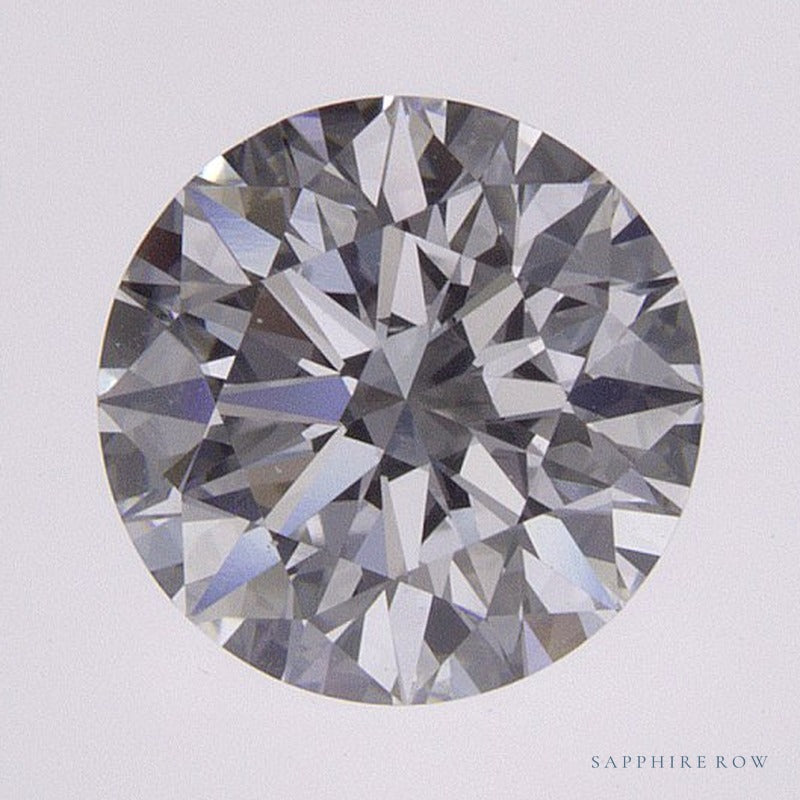 1.01 ct Lab-Grown Diamond – D VVS2 – Round Cut – IGI Certified — Sapphire Row · cut7