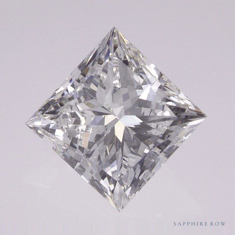 1.00 ct natural diamond, square cut | Sapphire Row · cut7