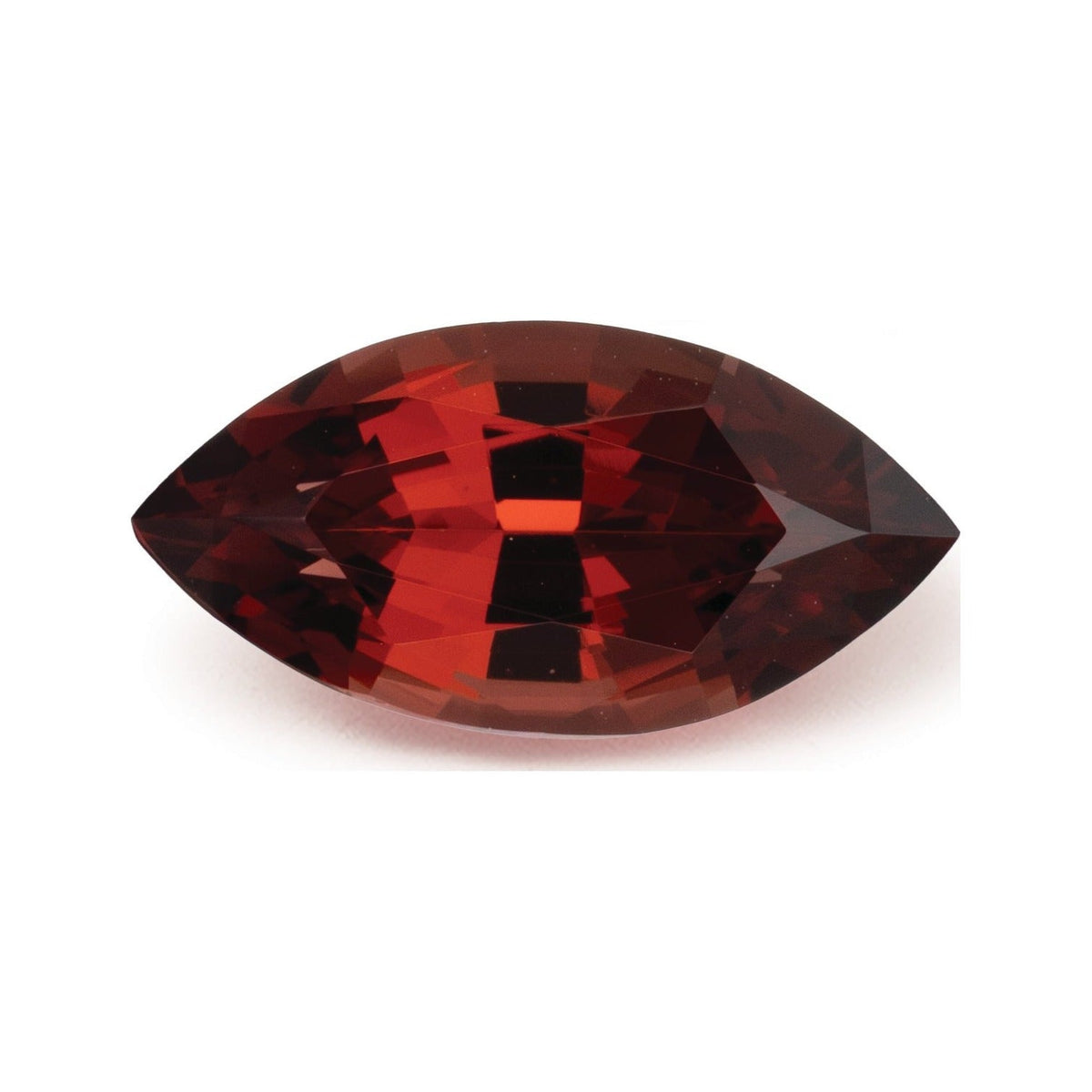 1.57 ct Natural Malaya Garnet (Untreated) – Marquise Cut — Sapphire Row · cut7