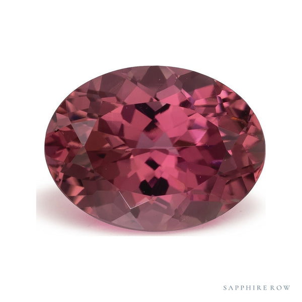 1.30 ct Natural Pink Tourmaline – Oval Cut — Sapphire Row · cut7