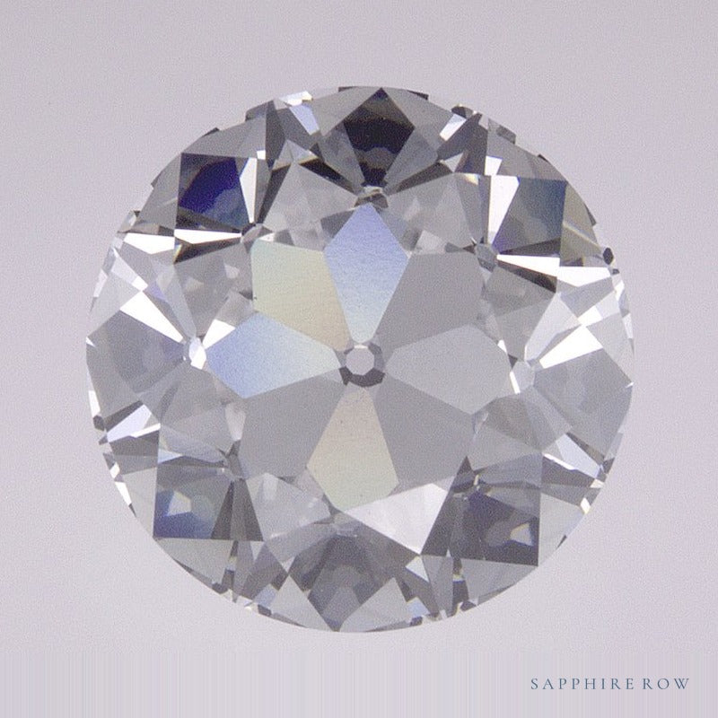 3.13 ct Lab-Grown Diamond – D VS1 – Round Cut – Old European-cut – GIA Certified — Sapphire Row · cut7