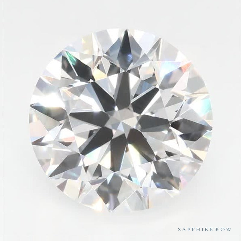 3.20 ct Lab-Grown Diamond – E VS1 – Round Cut – GCAL Certified — Sapphire Row · cut7
