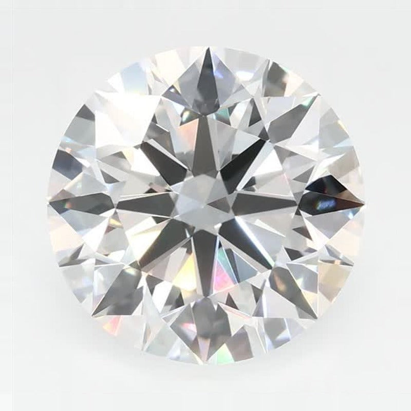 3.06 ct Lab-Grown Diamond – F VVS2 – Round Cut – GCAL Certified — Sapphire Row · cut7