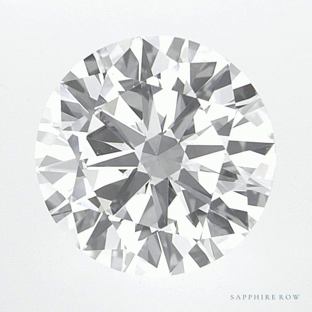 2.93 ct Lab-Grown Diamond – E VS1 – Round Cut – IGI Certified — Sapphire Row · cut7