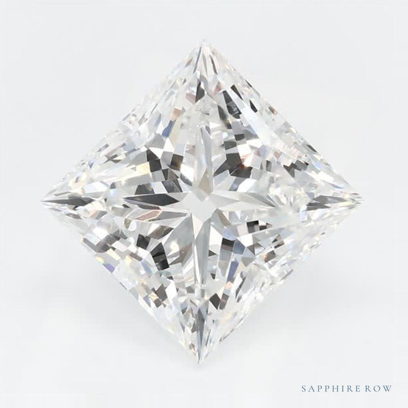 2.58 ct Lab-Grown Diamond – E VS1 – Square Cut – GCAL Certified — Sapphire Row · cut7