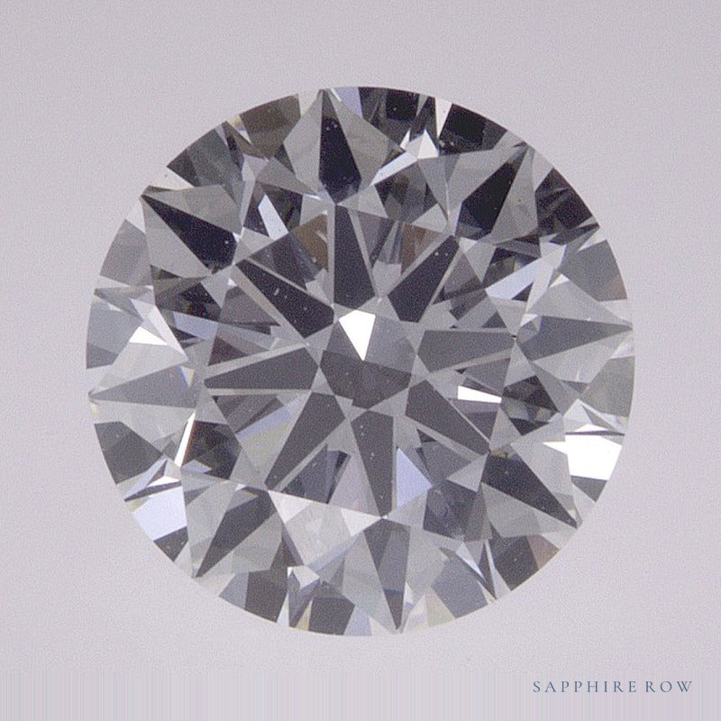 2.08 ct Lab-Grown Diamond – D VVS2 – Round Cut – IGI Certified — Sapphire Row · cut7