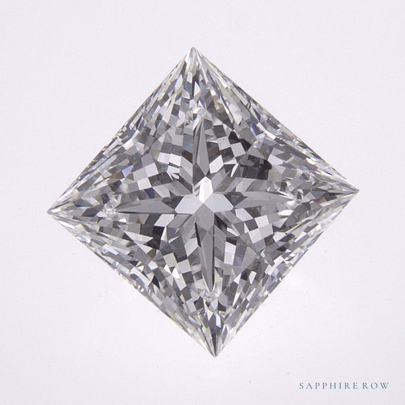 2.04 ct Lab-Grown Diamond – E VS1 – Square Cut – IGI Certified — Sapphire Row · cut7