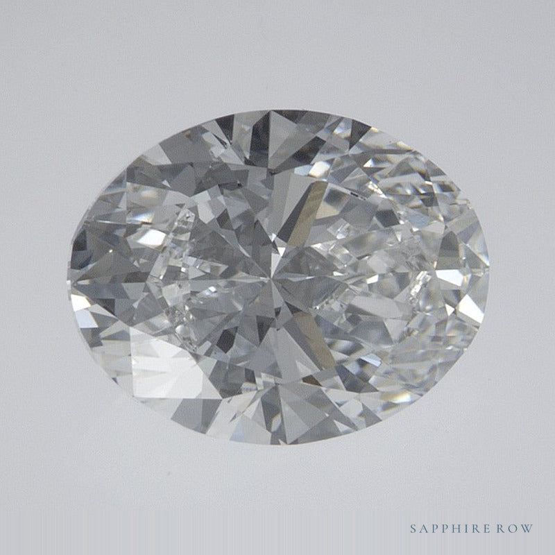 1.77 ct Lab-Grown Diamond – D VVS2 – Oval Cut – IGI Certified — Sapphire Row · cut7