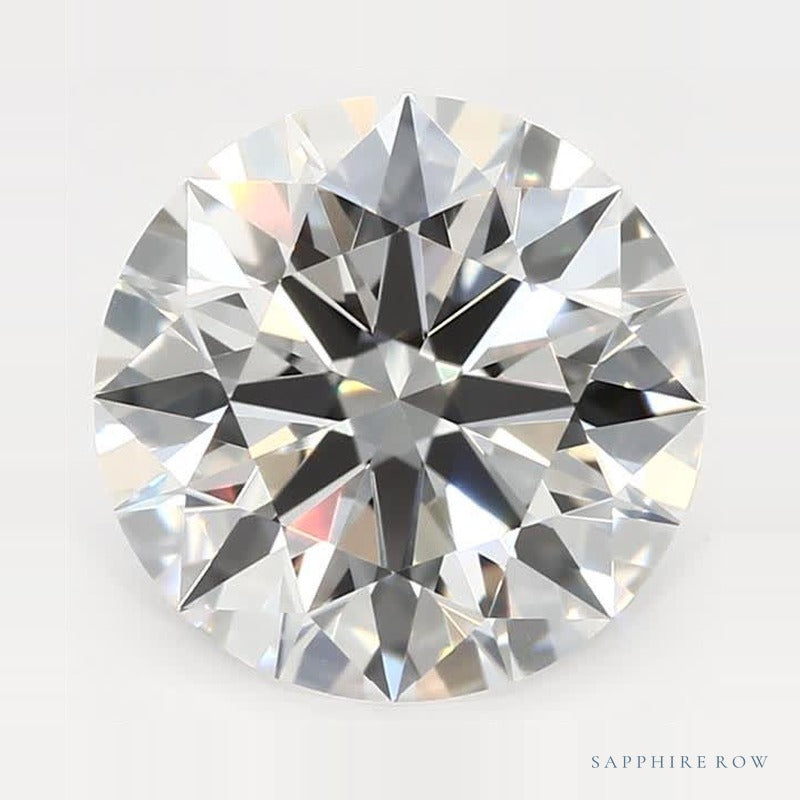 1.39 ct Lab-Grown Diamond – E VVS2 – Round Cut – GCAL Certified — Sapphire Row · cut7
