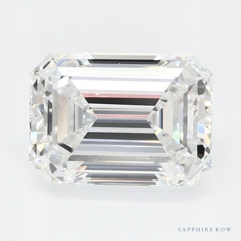 1.28 ct Lab-Grown Diamond – E VVS1 – Emerald Cut – GCAL Certified — Sapphire Row · cut7