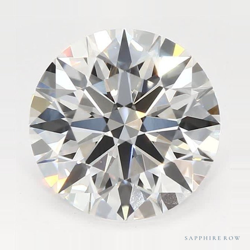 1.08 ct Lab-Grown Diamond – E VS1 – Round Cut – GCAL Certified — Sapphire Row · cut7