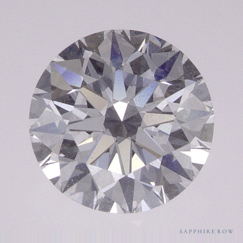 1.03 ct Lab-Grown Diamond – D VVS2 – Round Cut – IGI Certified — Sapphire Row · cut7