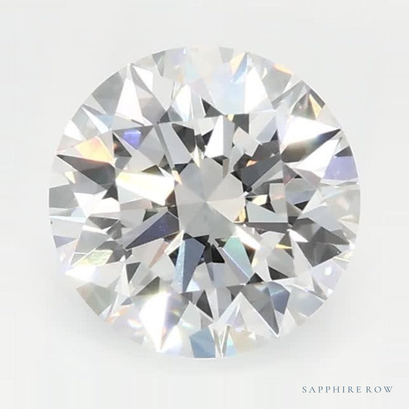 0.94 ct Lab-Grown Diamond – E VS1 – Round Cut – GCAL Certified — Sapphire Row · cut7