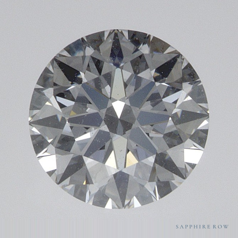 0.84 ct Lab-Grown Diamond – D VVS2 – Round Cut – IGI Certified — Sapphire Row · cut7