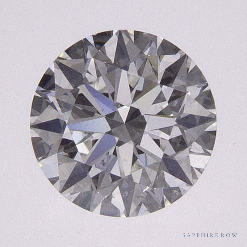 0.80 ct Natural Diamond – F SI1 – Round Cut – GIA Certified — Sapphire Row · cut7