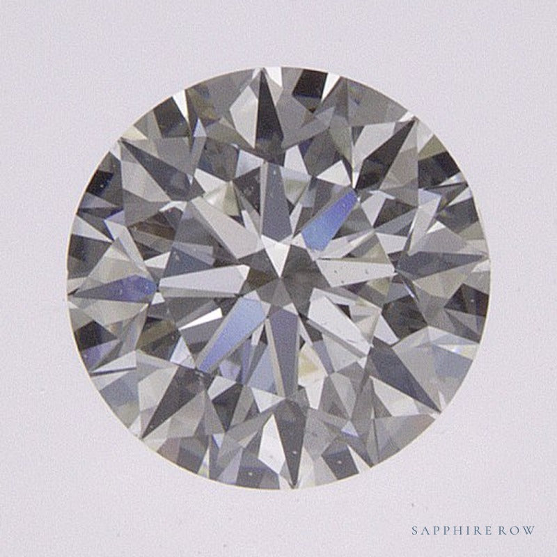 0.70 ct Natural Diamond – I SI1 – Round Cut – GIA Certified — Sapphire Row · cut7