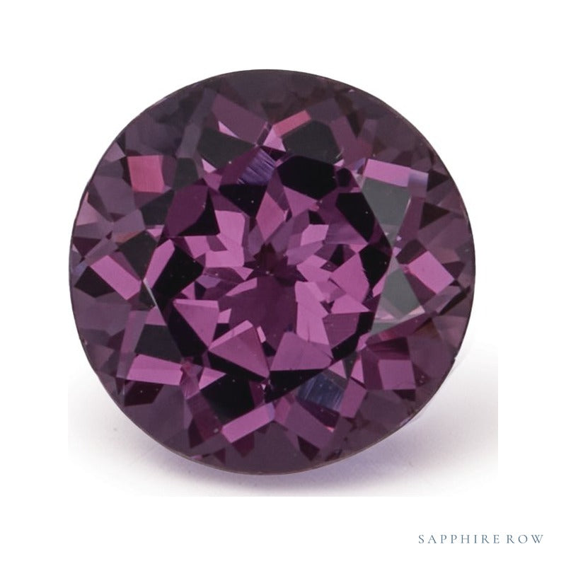 1.78 ct Natural Purple Spinel – Round Cut — Sapphire Row · cut7
