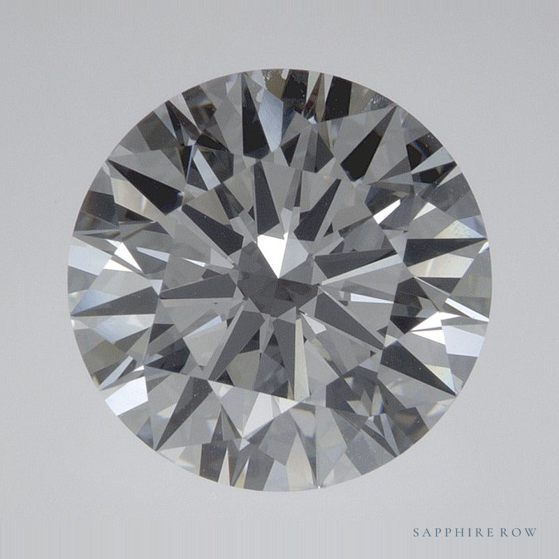 3.53 ct Lab-Grown Diamond – D VVS2 – Round Cut – IGI Certified — Sapphire Row · cut7