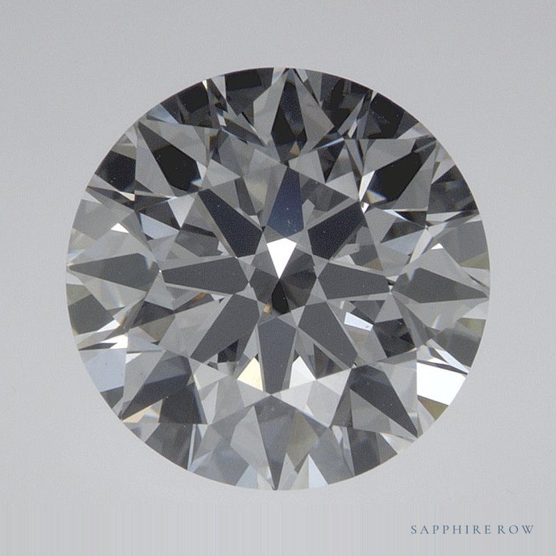 2.95 ct Lab-Grown Diamond – D VS1 – Round Cut – IGI Certified — Sapphire Row · cut7