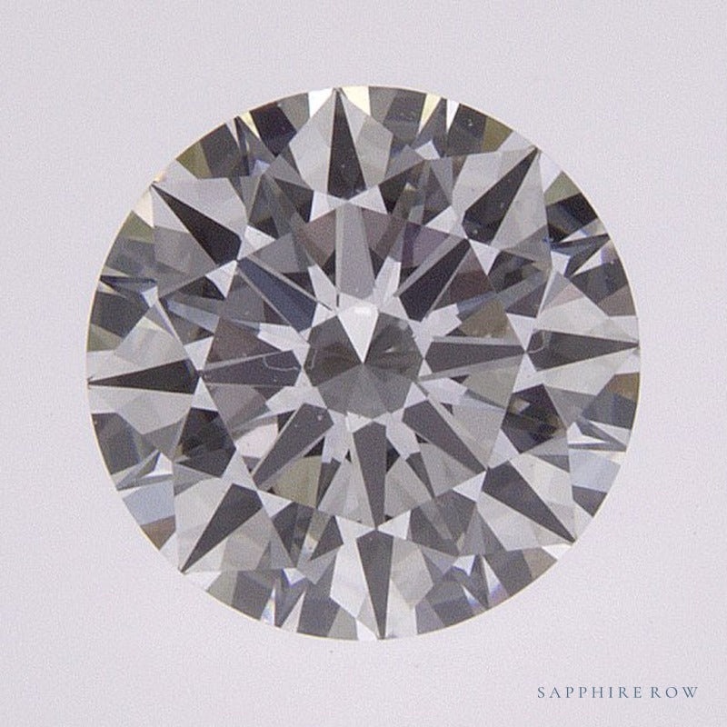 1.02 ct Lab-Grown Diamond – D VVS2 – Round Cut – IGI Certified — Sapphire Row · cut7