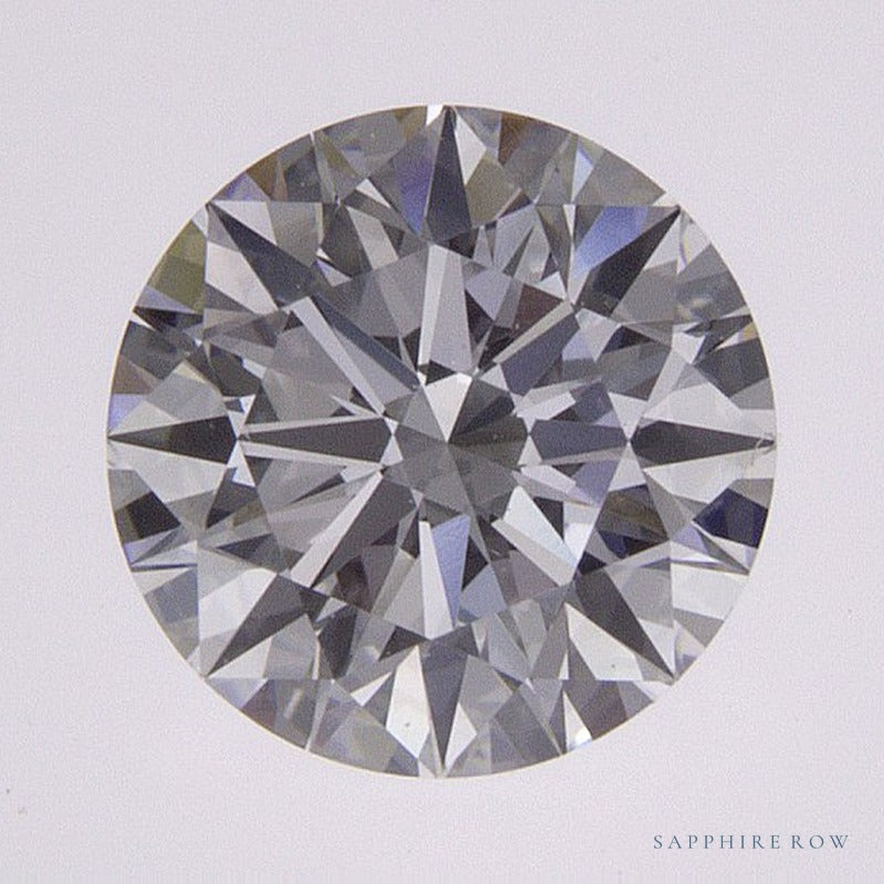 1.02 ct Lab-Grown Diamond – D VVS2 – Round Cut – IGI Certified — Sapphire Row · cut7