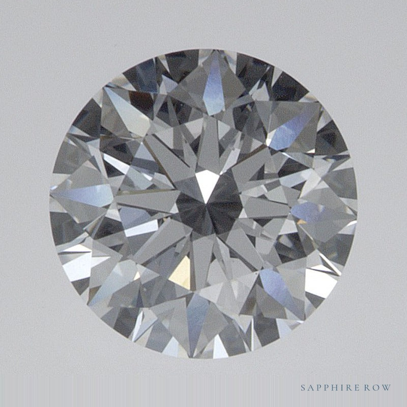 1.02 ct Lab-Grown Diamond – D VVS2 – Round Cut – IGI Certified — Sapphire Row · cut7