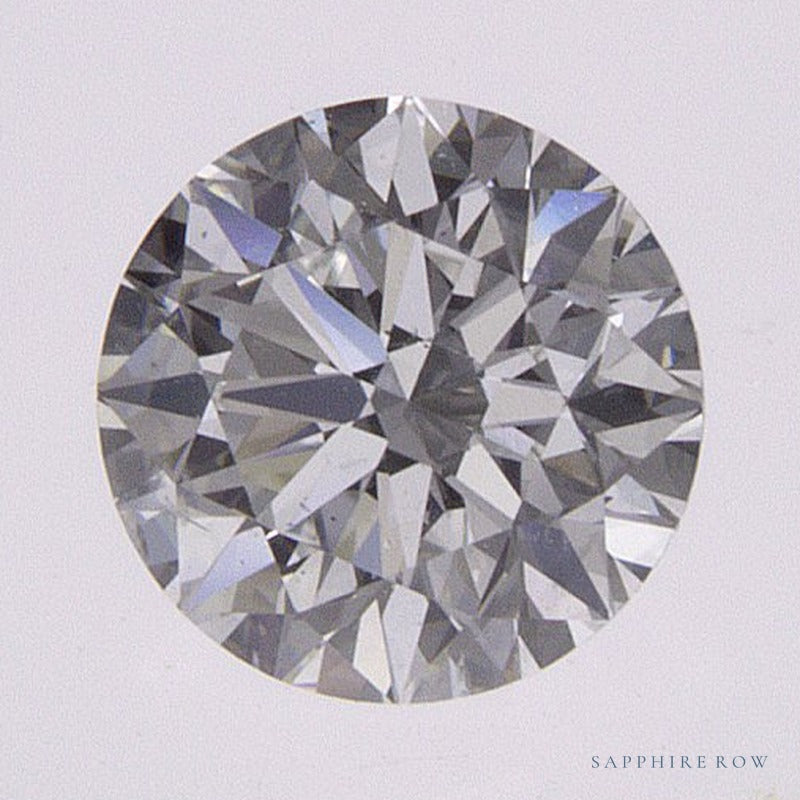 0.51 ct Natural Diamond – F SI1 – Round Cut – GIA Certified — Sapphire Row · cut7
