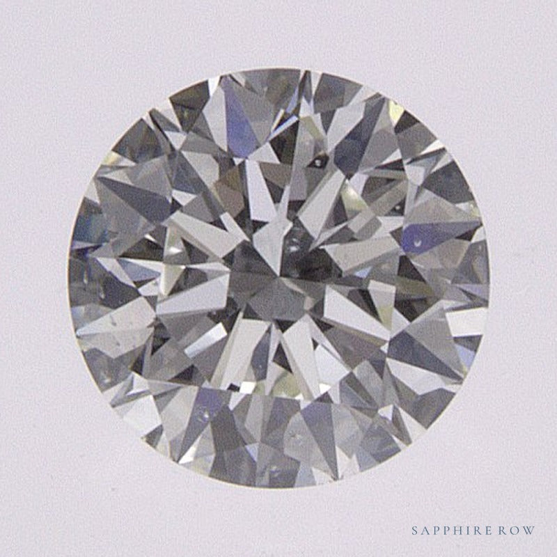 0.50 ct Natural Diamond – I SI1 – Round Cut – GIA Certified — Sapphire Row · cut7