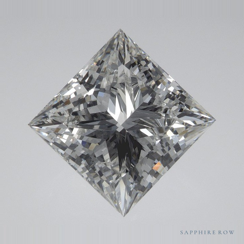 2.93 ct Lab-Grown Diamond – F VVS2 – Square Cut – IGI Certified — Sapphire Row · cut7