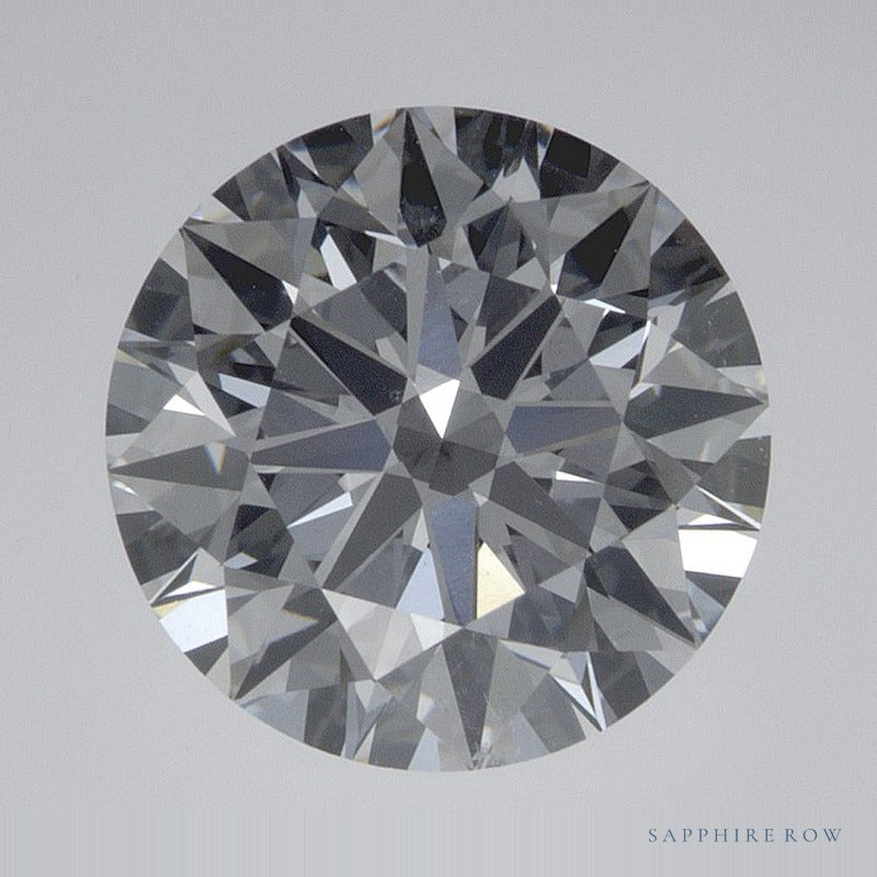 2.43 ct Lab-Grown Diamond – D VVS2 – Round Cut – IGI Certified — Sapphire Row · cut7