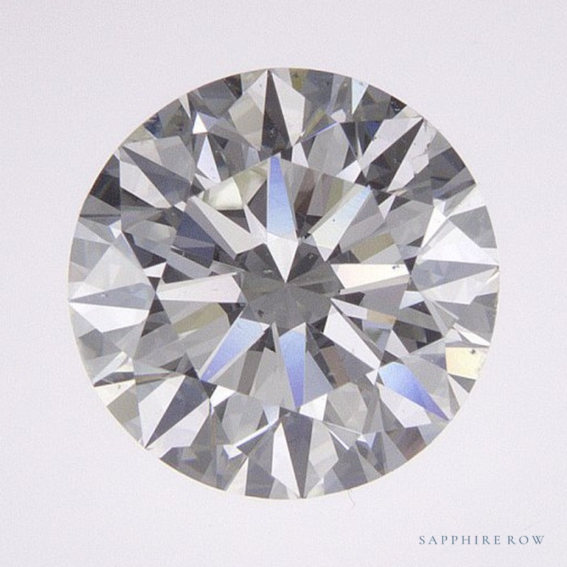 1.51 ct Natural Diamond – H SI1 – Round Cut – EGL USA Certified — Sapphire Row · cut7