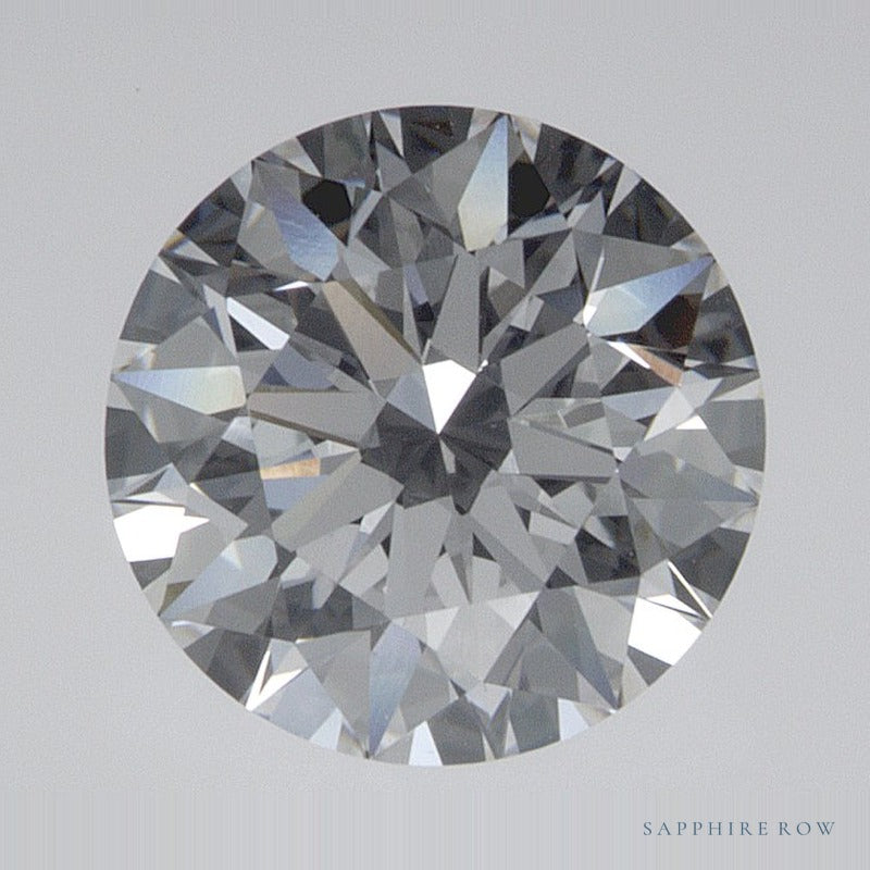 1.29 ct Lab-Grown Diamond – D VVS2 – Round Cut – IGI Certified — Sapphire Row · cut7