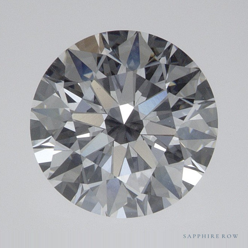 1.25 ct Lab-Grown Diamond – D VVS2 – Round Cut – IGI Certified — Sapphire Row · cut7