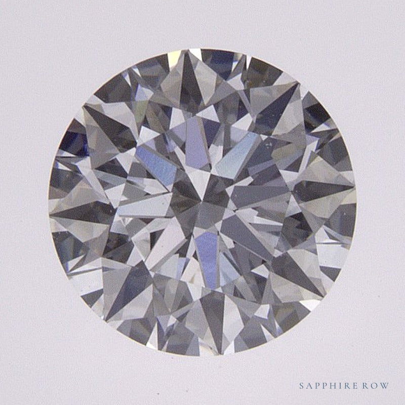 1.02 ct Lab-Grown Diamond – D VVS2 – Round Cut – IGI Certified — Sapphire Row · cut7