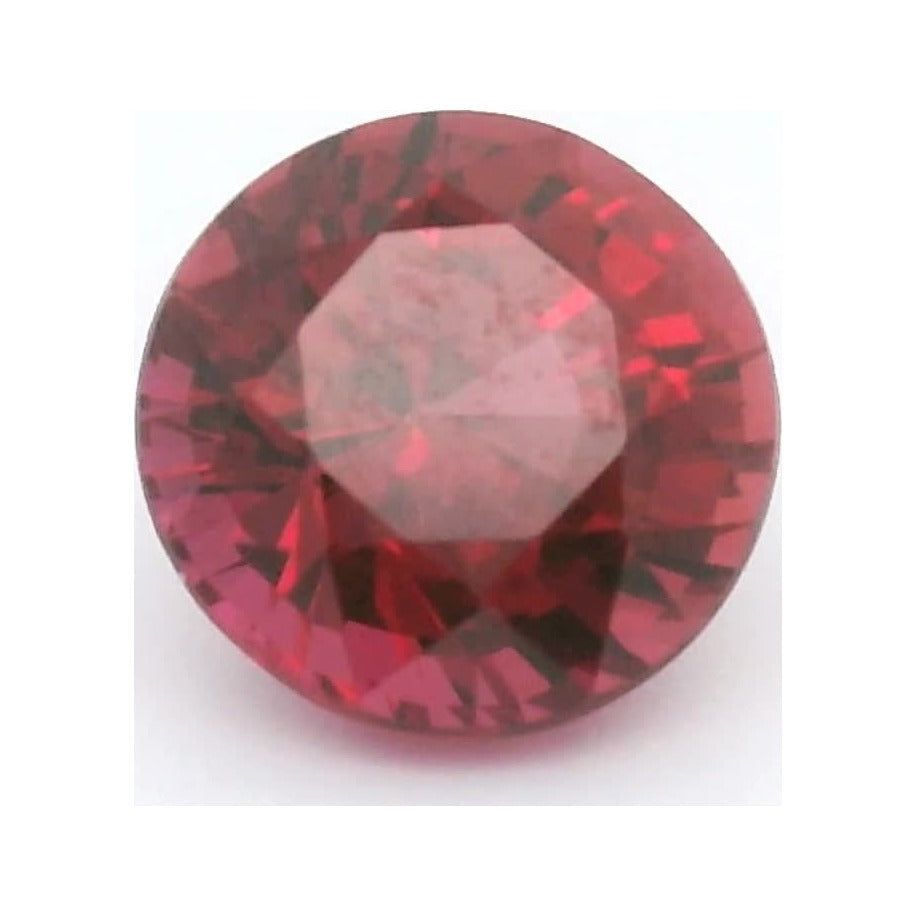 1.12 ct Natural Red Ruby (Heated) – Round Cut — Sapphire Row · cut7