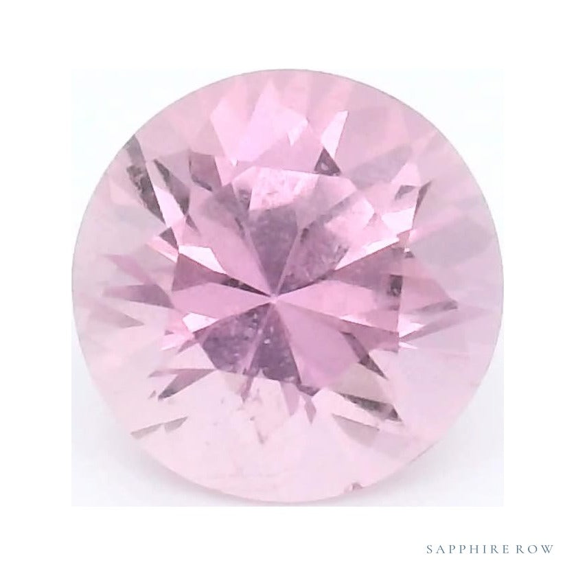 0.93 ct Natural Pink Sapphire (No Heat) – Round Cut — Sapphire Row · cut7