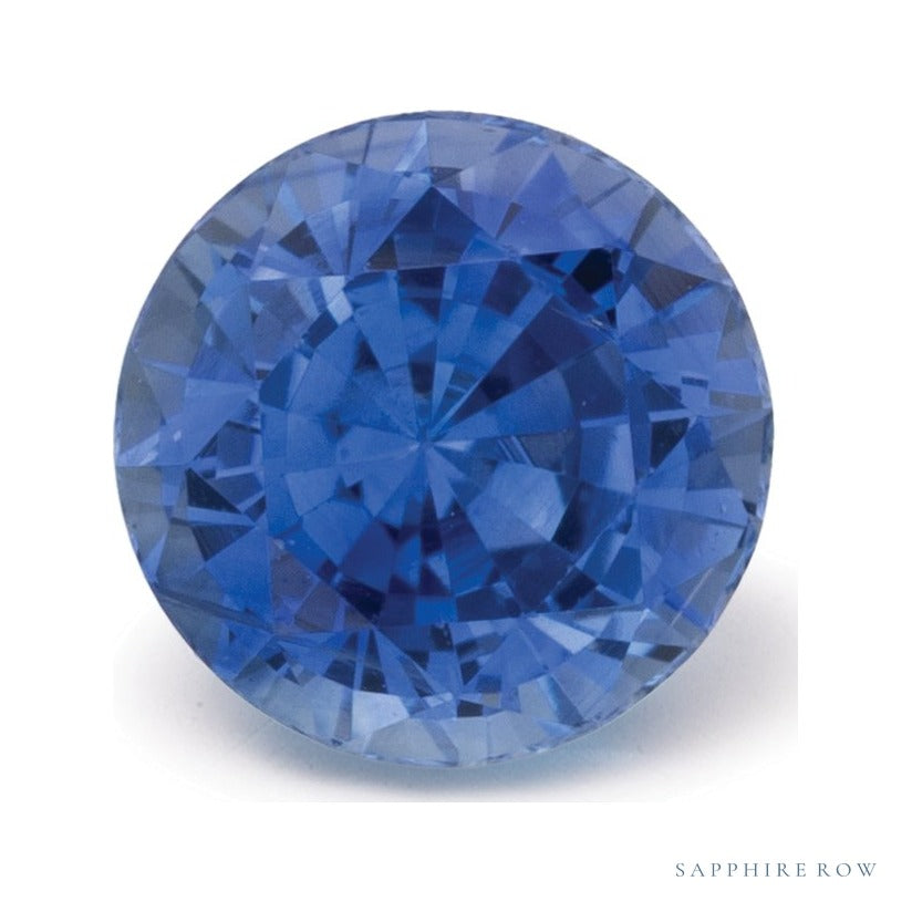 0.99 ct Natural Color-Change Sapphire (Heated) – Round Cut — Sapphire Row · cut7